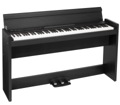 KORG Digitalpiano, LP380, 30 Sounds, 2x22 Watt, USB, Rosewood Black