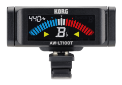KORG Stimmgerät, chromatisch, AW-LT100 T, Clip-On, schwarz