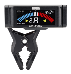 KORG Stimmgerät, chromatisch, AW-LT100 V, Clip-On, schwarz