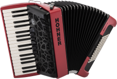 HOHNER Akkordeon, Bravo III 72, Sunset, myColor, silent key