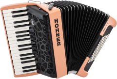 HOHNER Akkordeon, Bravo III 72, Sunrise, myColor, silent key