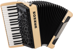 HOHNER Akkordeon, Bravo III 72, Earth, myColor, silent key