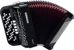 HOHNER Akkordeon, Nova III 96, schwarz, B-Griff