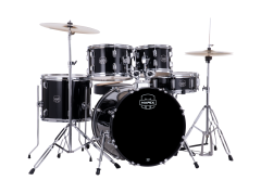 MAPEX 5044 Komplettset 20" , Comet, Fusion, Dark Black #DK, inkl. Becken