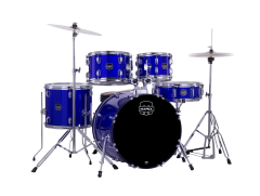 MAPEX 5044 Komplettset 20", Comet, Fusion, Indigo Blue #IB, inkl. Becken