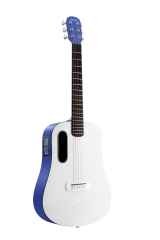 LAVA Akustikgitarre, ME Play, 36", Deep Blue/Frost White, Lite Bag
