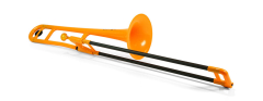 pBone Posaune ABS Kunststoff orange