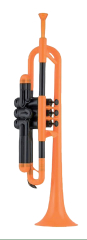 pTrumpet Trompete ABS Kunststoff orange pTrumpet Trompete ABS Kunststoff orange