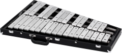 MAJESTIC Konzertglockenspiel, 2.5 Oktaven G5-C8, Aluminium, Koffer, Zubehör