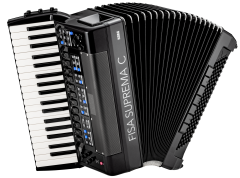 KORG Digitalakkordeon, FISA SUPREMA C, Kompakt-Modell, 37 Tasten, 120 Bässe