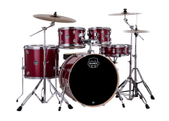 MAPEX Komplettset 22", Venus, Stage, Crimson Red Sparkle #VM, inkl. Becken