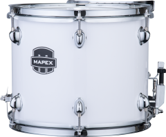 MAPEX Marching Snare Drum, Contender Series, 13"x10", Snow White, Tragegurt