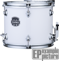 MAPEX Marching Snare Drum, Contender Series, 14"x10", Snow White, Tragegurt