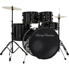 George Hennesey Sonic Velvet Schlagzeug black