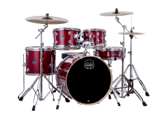MAPEX 5045 Komplettset 20", Venus, Fusion, Crimson Red Sparkle #VM, inkl. Becken