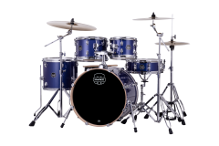 MAPEX 20" Komplettset, Venus, Fusion, Blue Sky Sparkle #VI, inkl. ZILDJIAN Beckenset