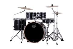 MAPEX 22" Komplettset, Venus, Stage, Black Galaxy Sparkle #VH, inkl. ZILDJIAN Becken
