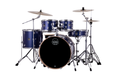 MAPEX 22" Komplettset, Venus, Stage, Blue Sky Sparkle #VI, inkl. ZILDJIAN Beckenset