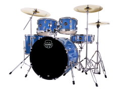 MAPEX 22" Komplettset, Comet, Stage, Zildjian Planet Z Bundle, Indigo Blue #IB