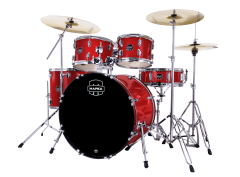 MAPEX 22" Komplettset, Comet, Stage, Zildjian Planet Z Bundle, Infra Red #IR